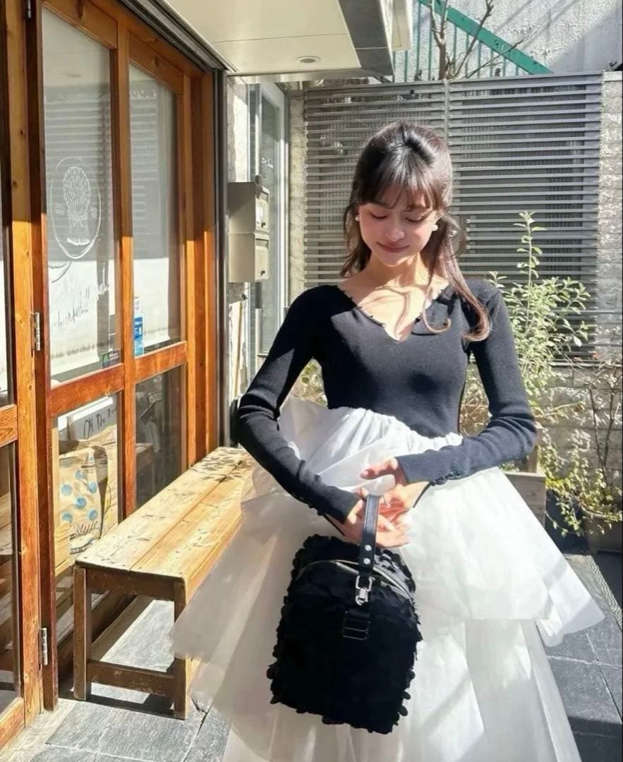 専用bibiy DELPHINE TULLE DRESS ひめか 山田優 着用