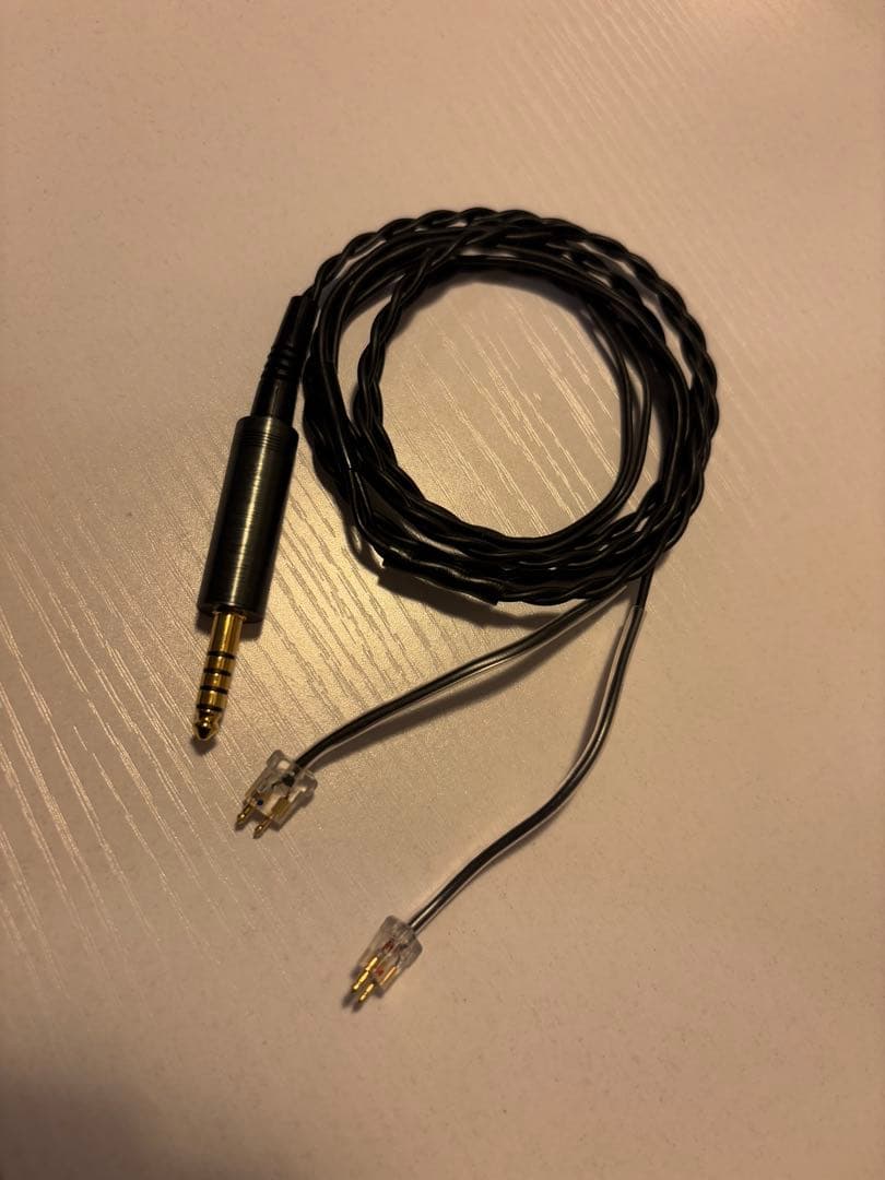 イヤホン FitEar cable 4.4mm 5極バランス接続