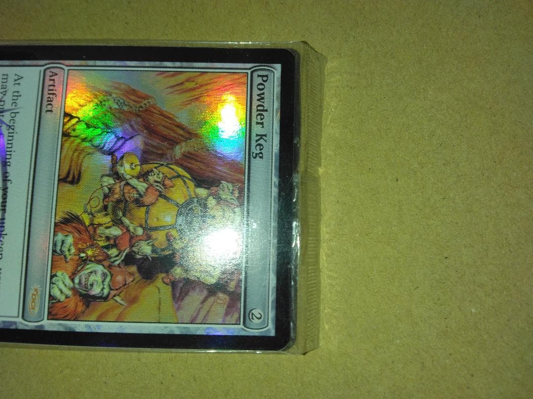 未開封 火薬樽 Powder Keg Foil 褒賞プログラム プロモ