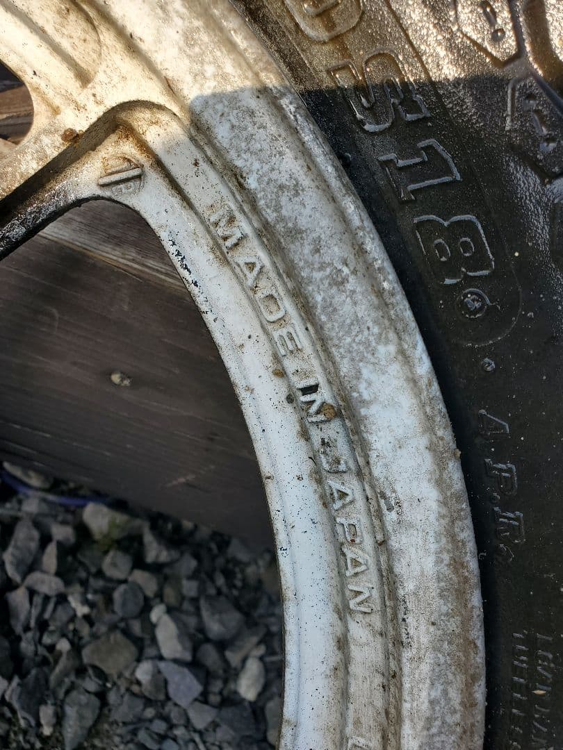 gsx400eゴキ　純正ホイールセット