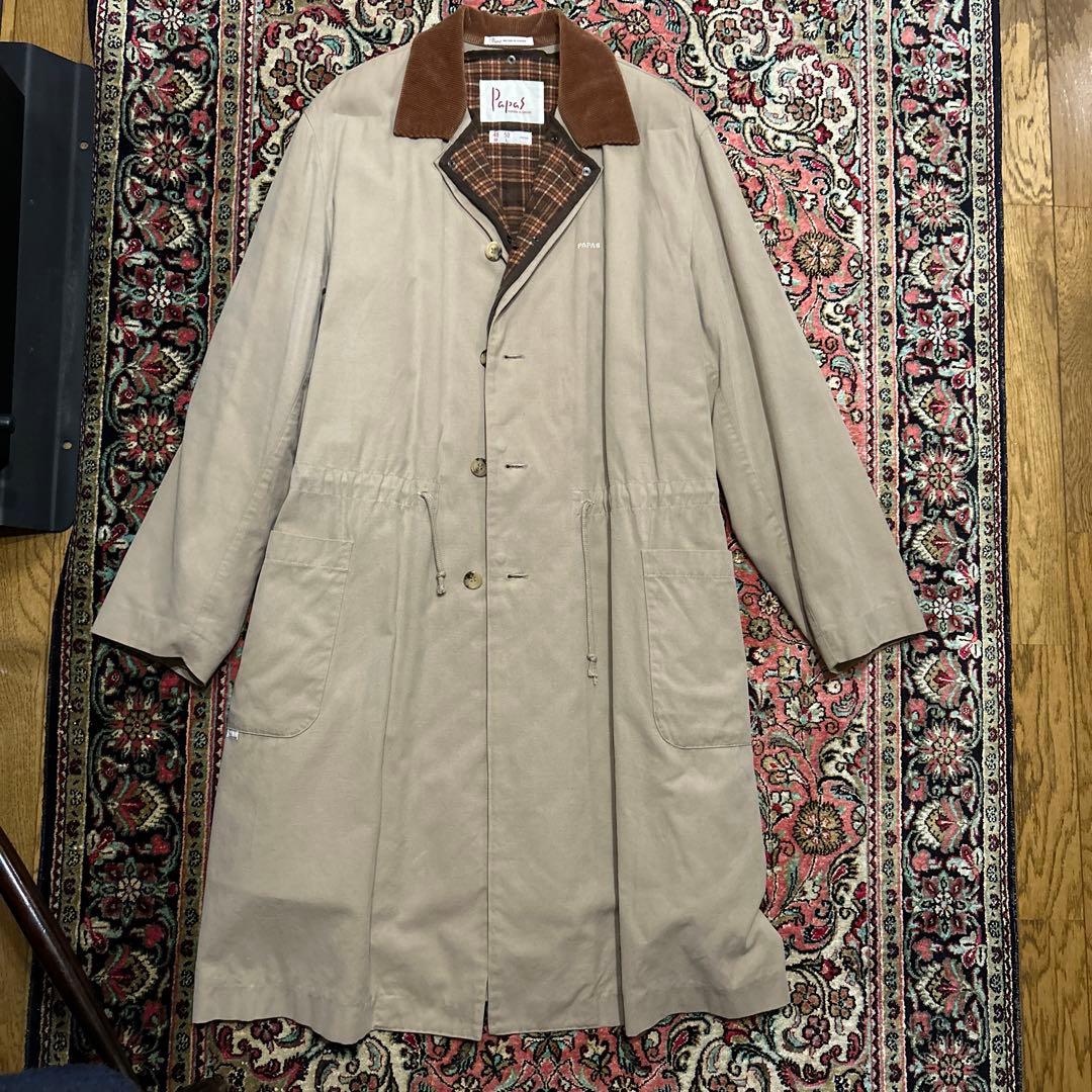 パパス papas メンズの冬用コート