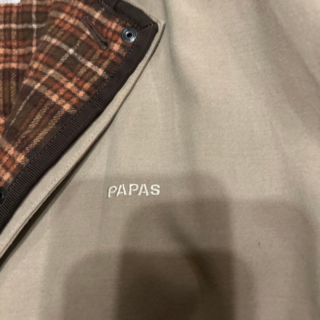 パパス papas メンズの冬用コート