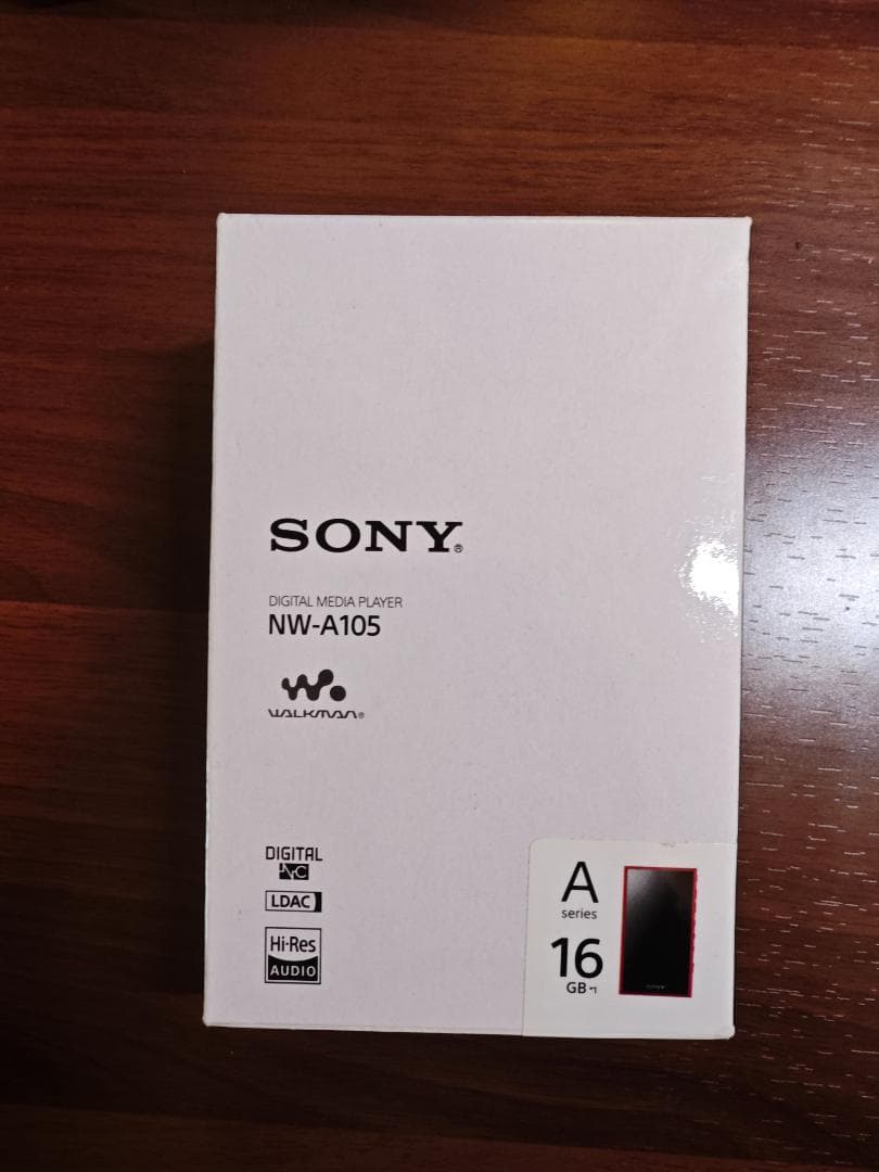 SONY NW-A105 レッド ウォークマン　WALKMAN