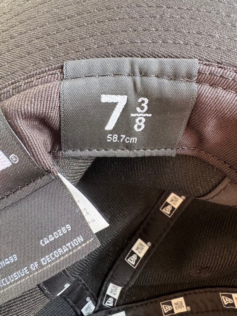 ニューエラ　ロングブリムハット　Fitted LongBrim Hat 美品