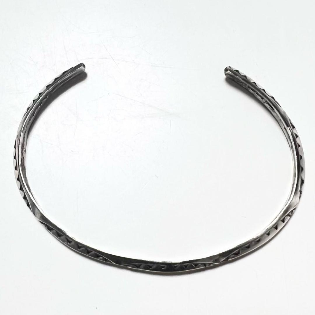 NAVAJO ナバホ族 Sterling SILVER Tahe作 R-7575