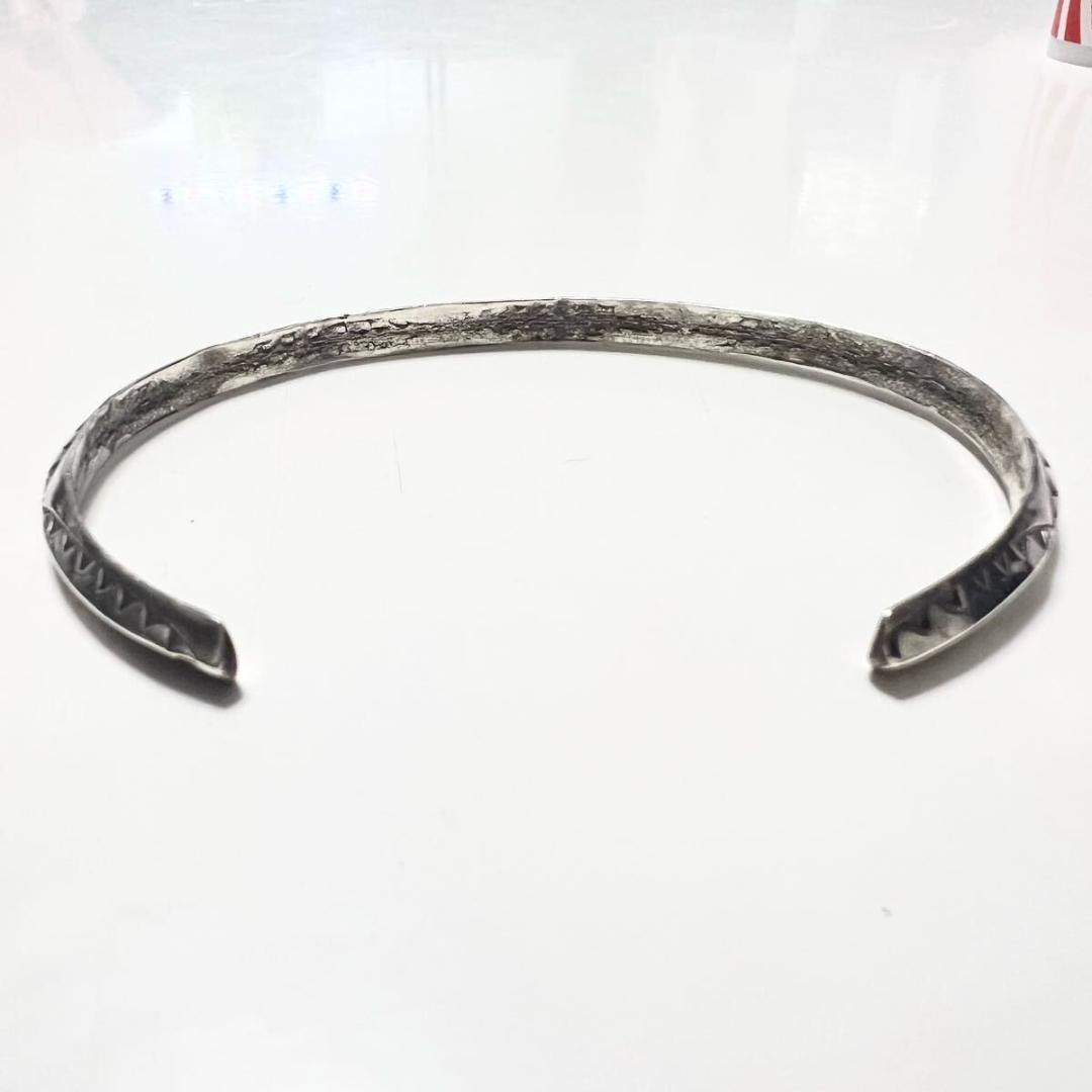 NAVAJO ナバホ族 Sterling SILVER Tahe作 R-7575