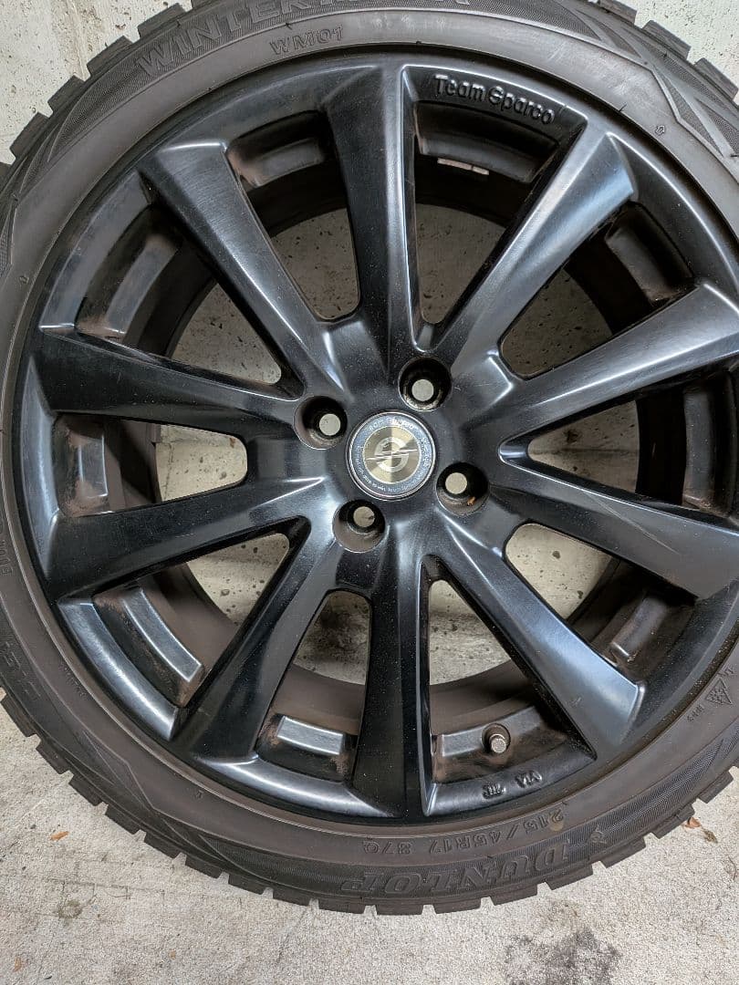 アバルトホイールスタッドレスタイヤ付