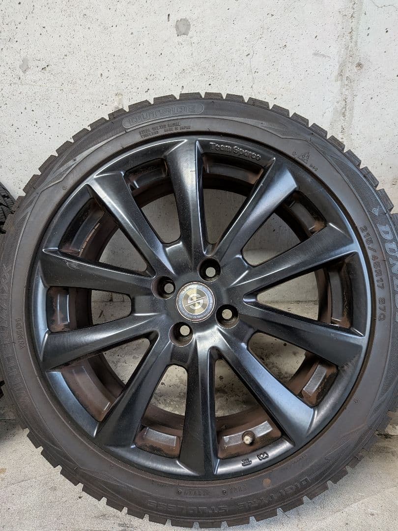 アバルトホイールスタッドレスタイヤ付