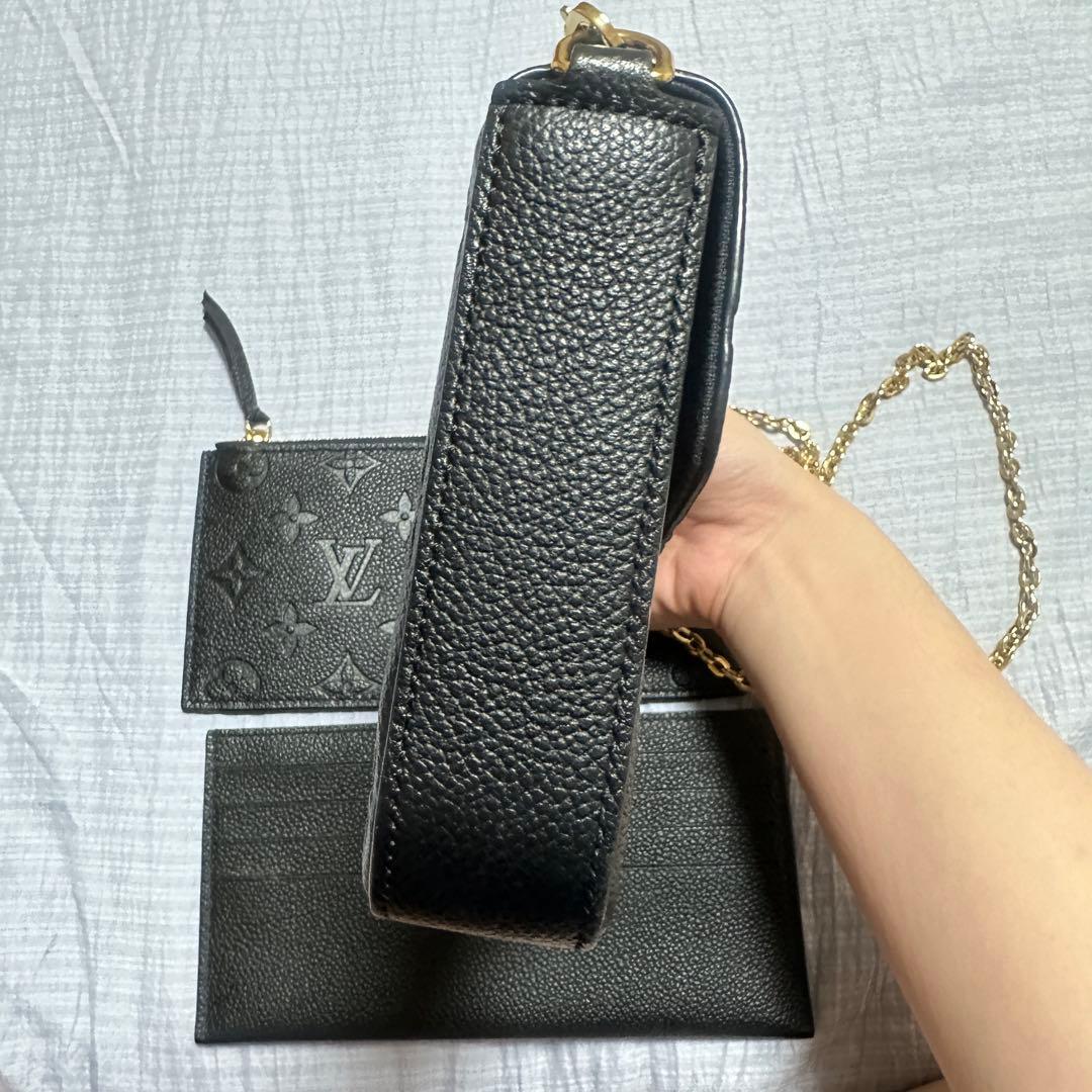 ルイヴィトン ポシェットフェリシー モノグラムアンプラント バッグ