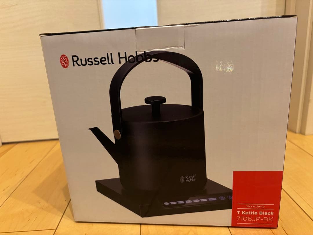 (お値下げ中)新品未使用Russell Hobbs Tケトル 7106JP-BK