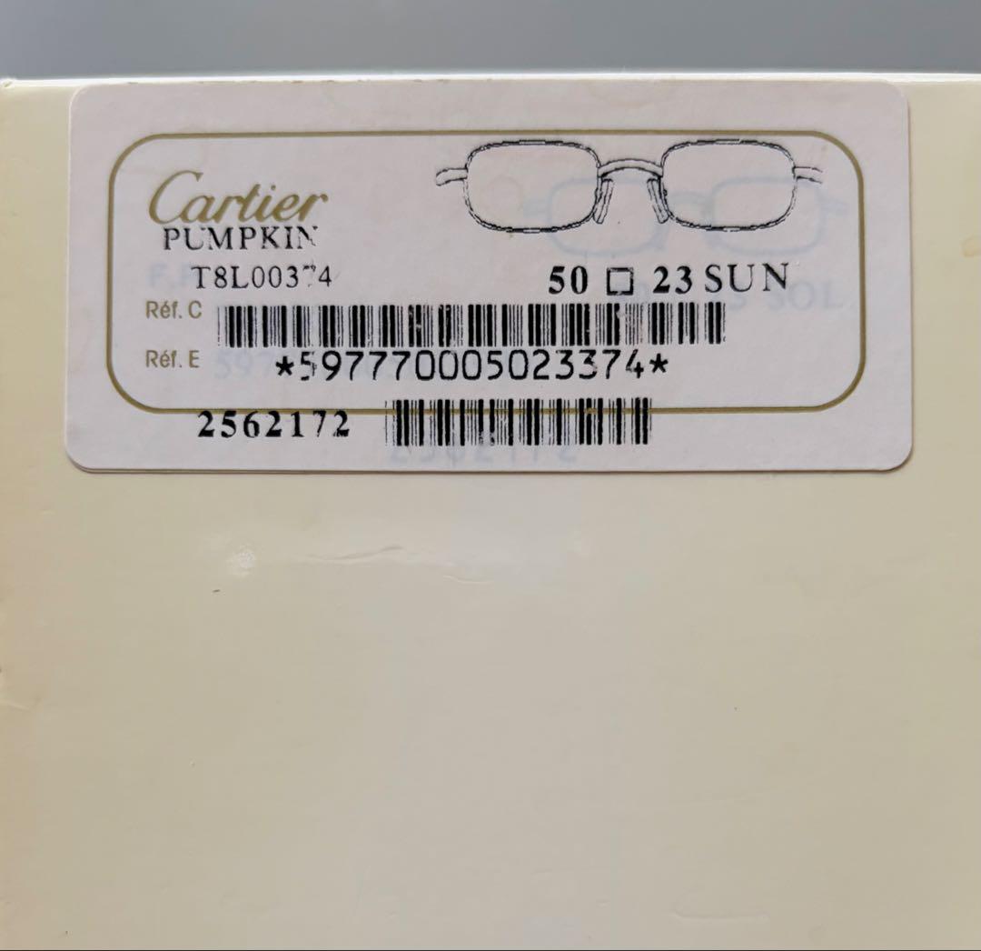 【美品本物】「Cartier」カルティエ　サングラス　ユニセックス