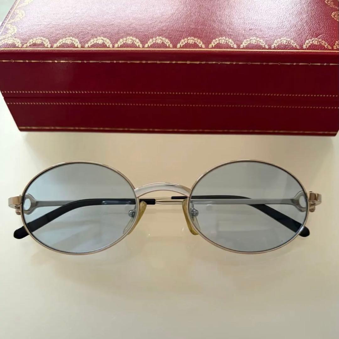 【美品本物】「Cartier」カルティエ　サングラス　ユニセックス