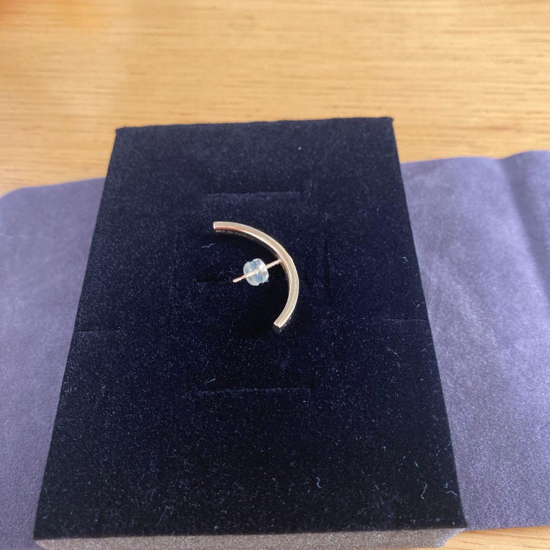 さらに！新春セール hirotakaブラックサファイアBowピアス 7日まで