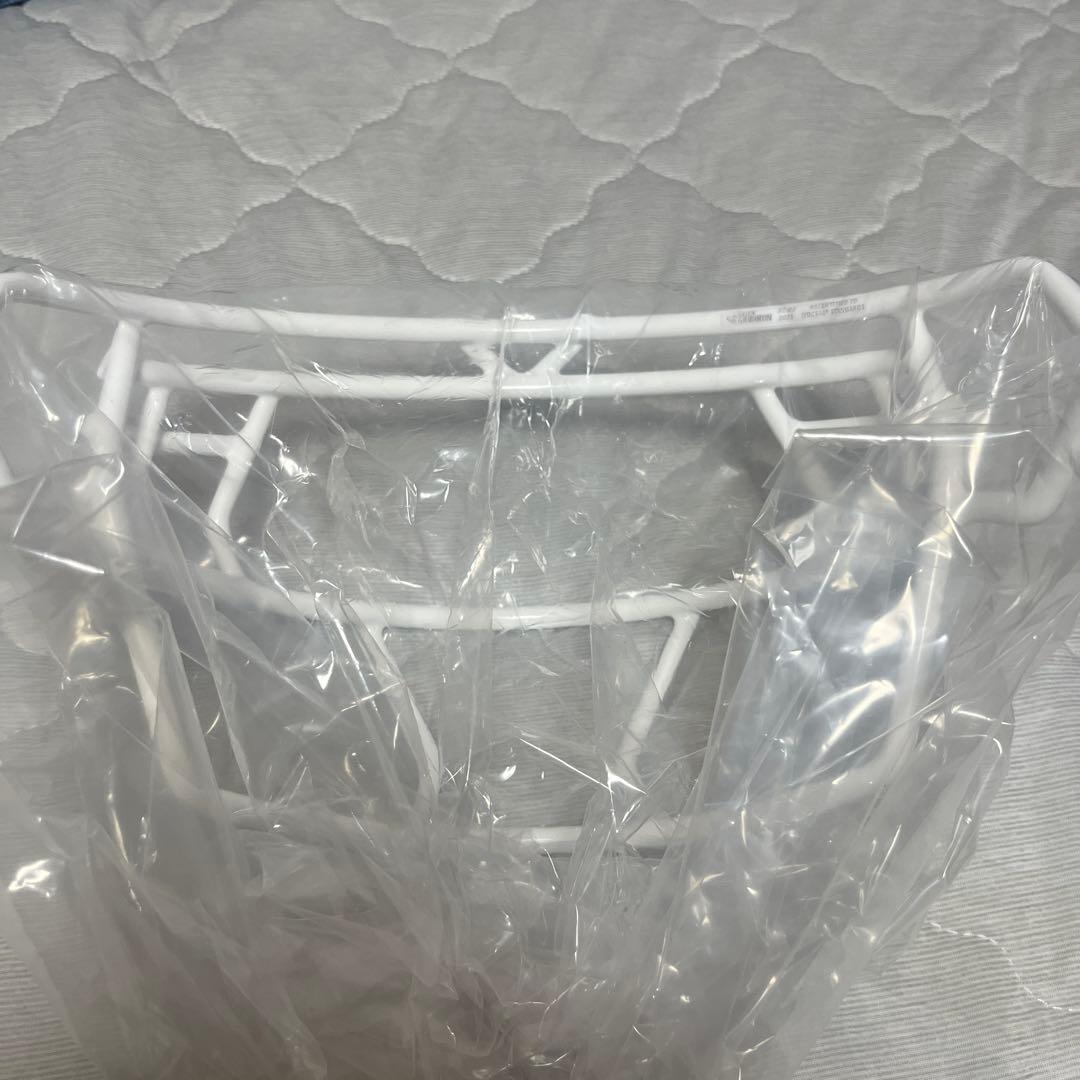 ホワイト ヘルメットフェイスマスクF7