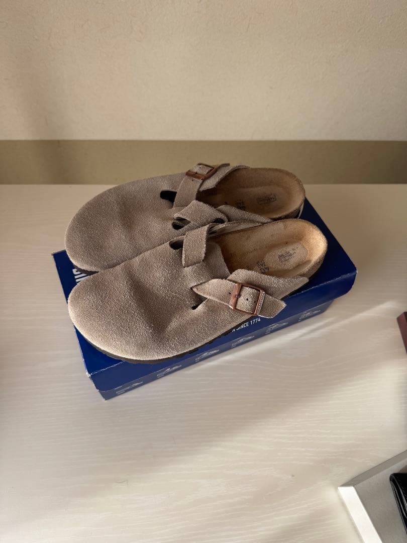 【美品】BIRKENSTOCK ボストン　トープ　40