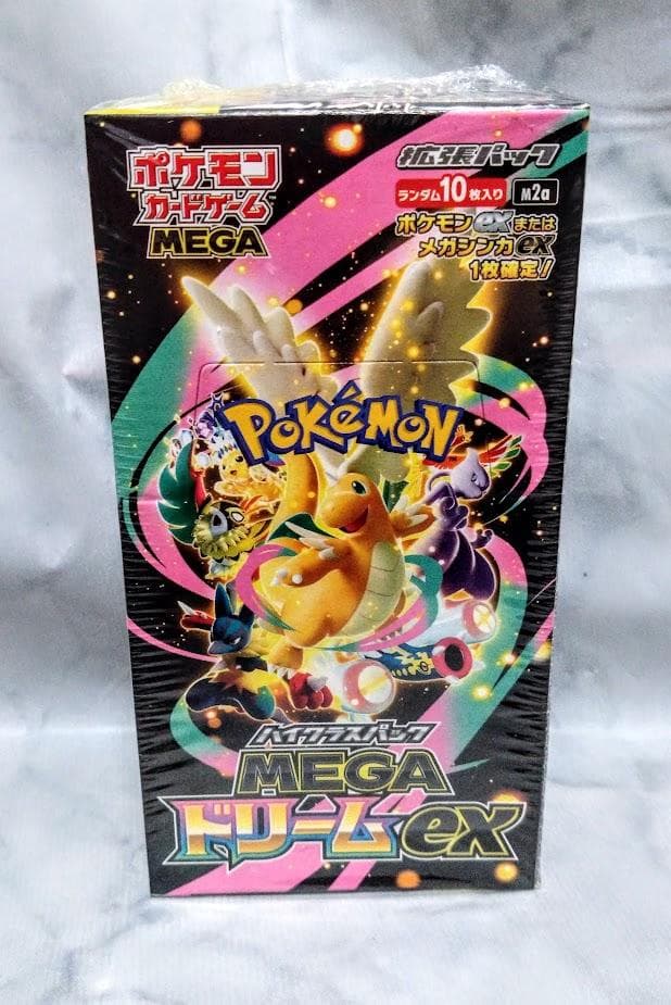 シュリンク付き MEGAドリームex 1BOX　ポケモンカード