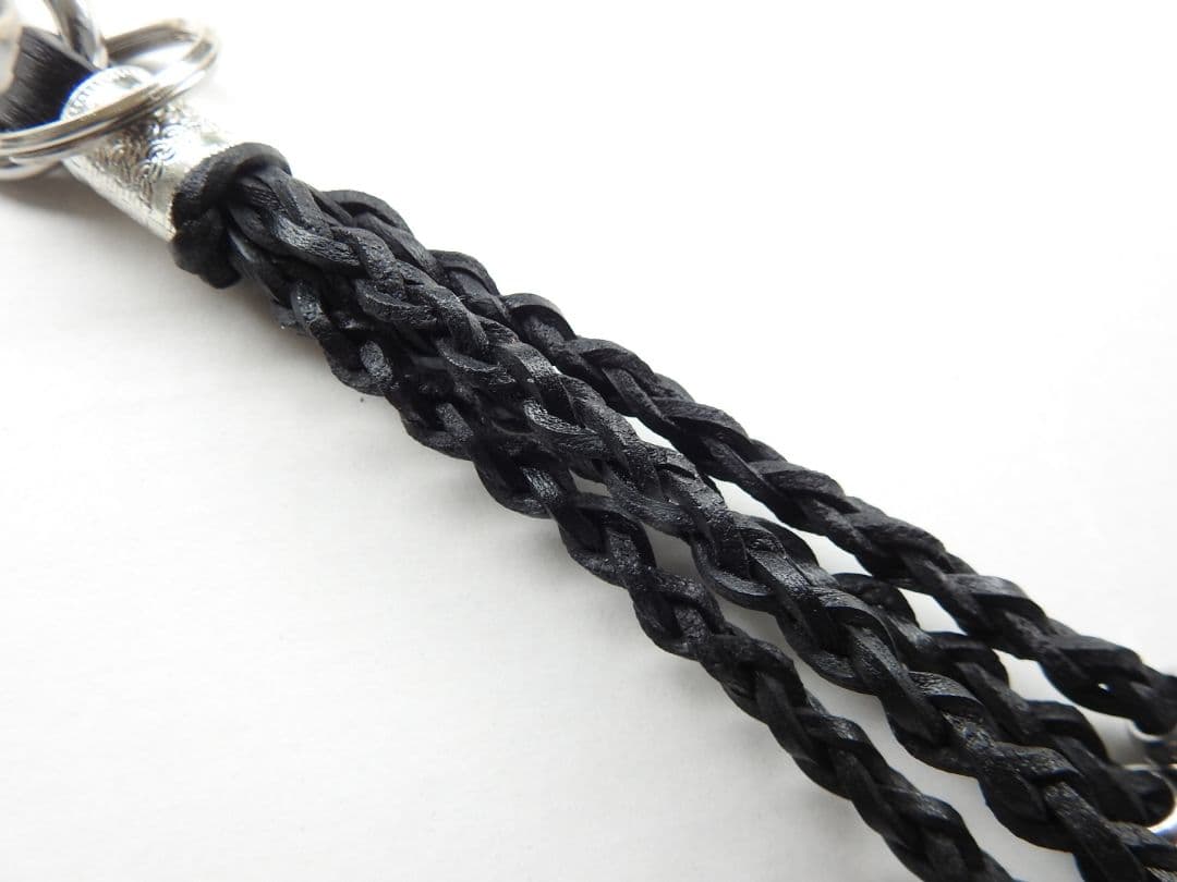 値下げしました！⑥タッセルレザーフリンジしっぼキーホルダーキャリーヤマダ風