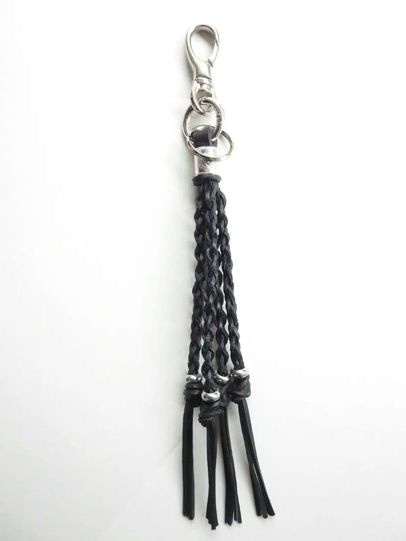 値下げしました！⑥タッセルレザーフリンジしっぼキーホルダーキャリーヤマダ風