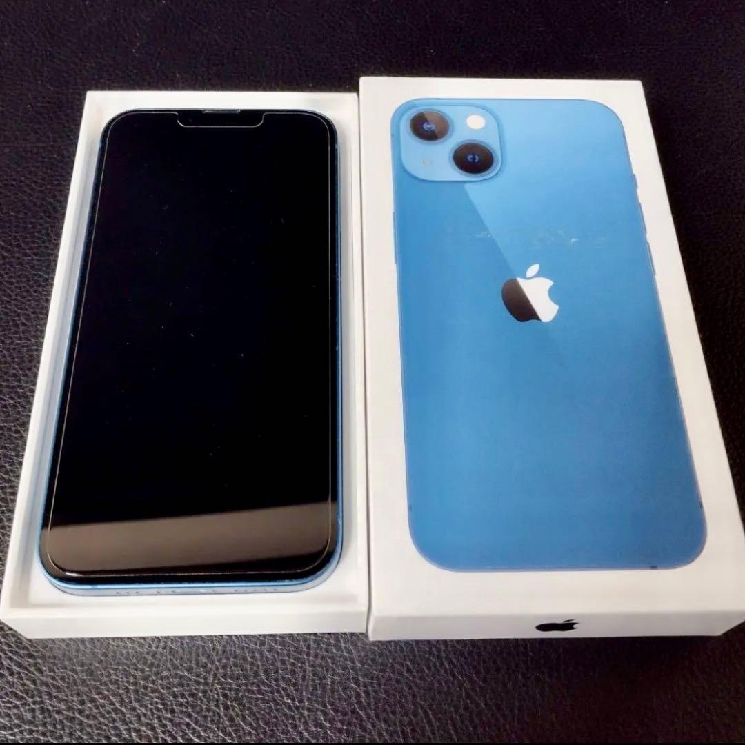 ★超美品！アップル純正品バッテリー100%！ iPhone13 128GB
