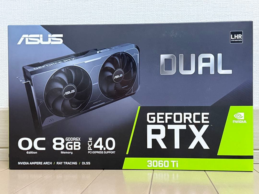 グラフィックボード・グラボ・ビデオカード ASUS GeForce RTX 3060 Ti OC Edition