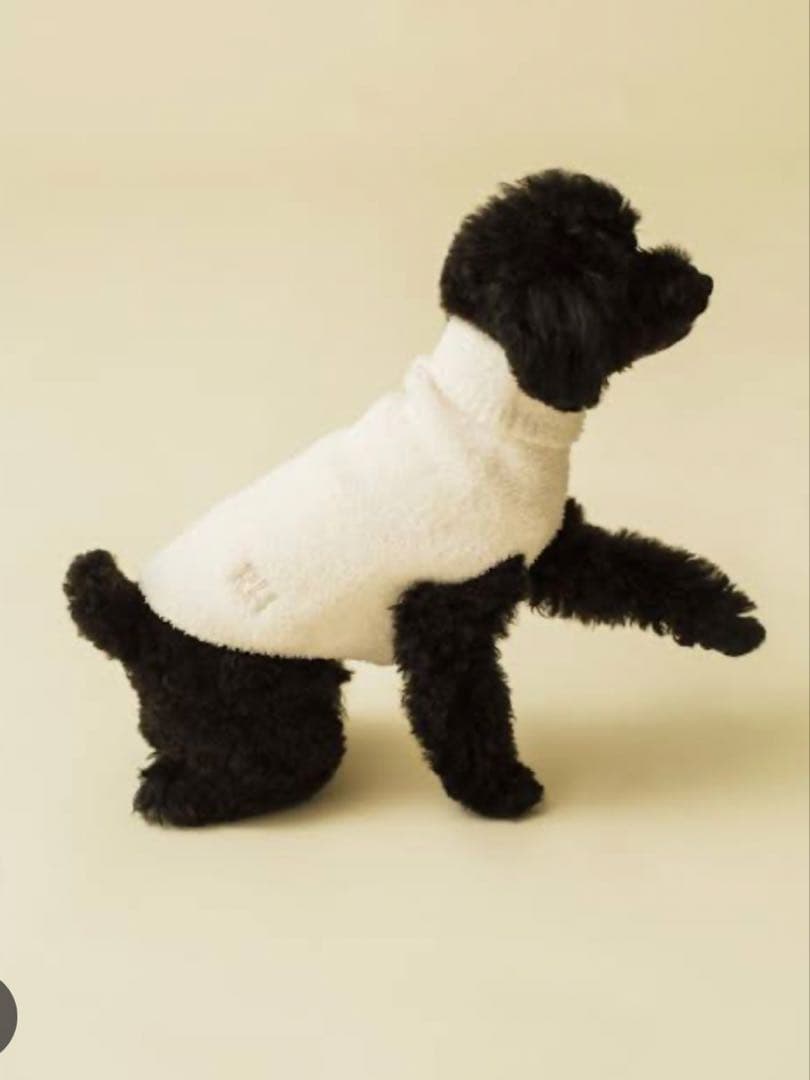 ☆未使用タグ付☆ロンハーマンベアフット犬服アイボリーSサイズ