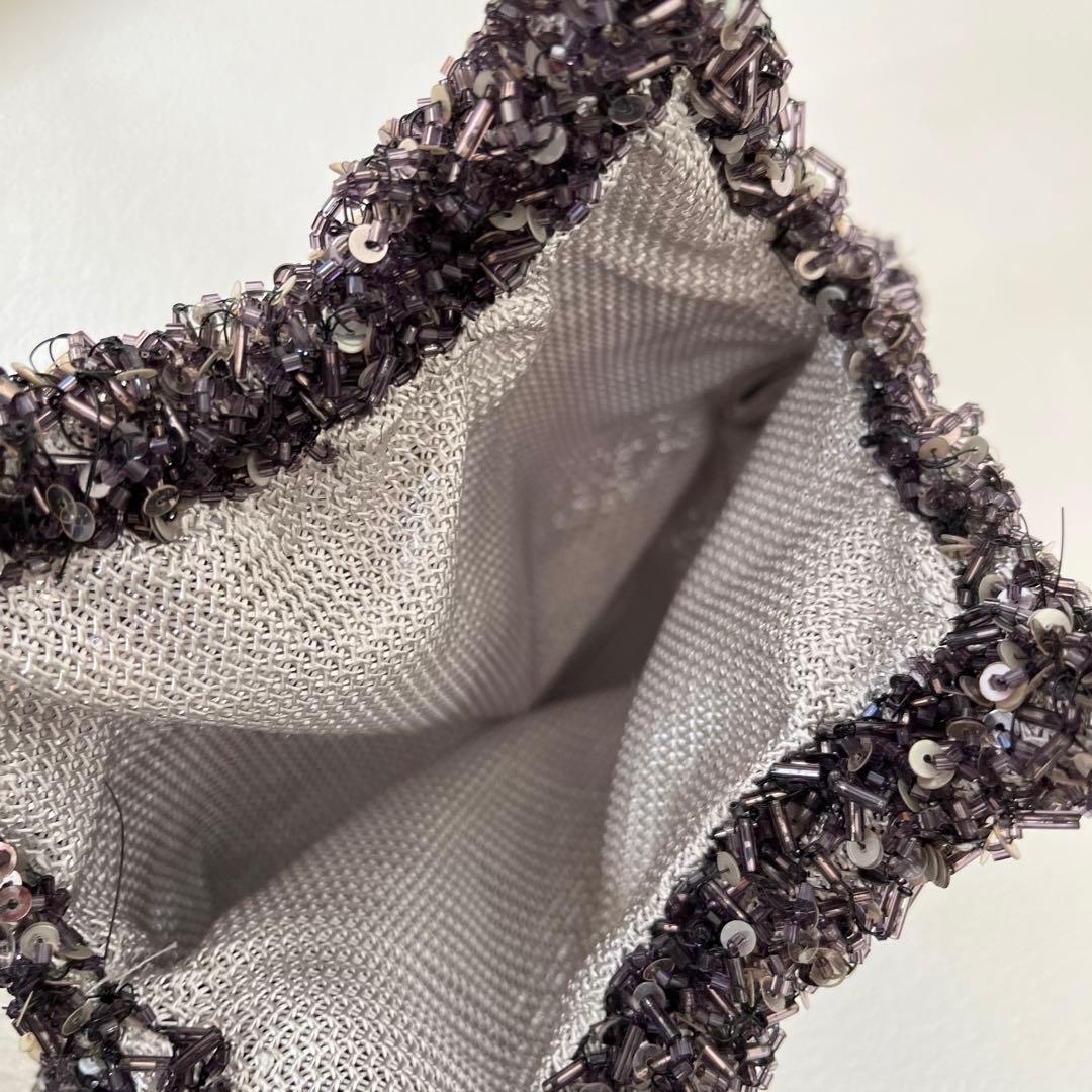 ANTEPRIMAアンテプリマ　ビーズ&スパンコールバック