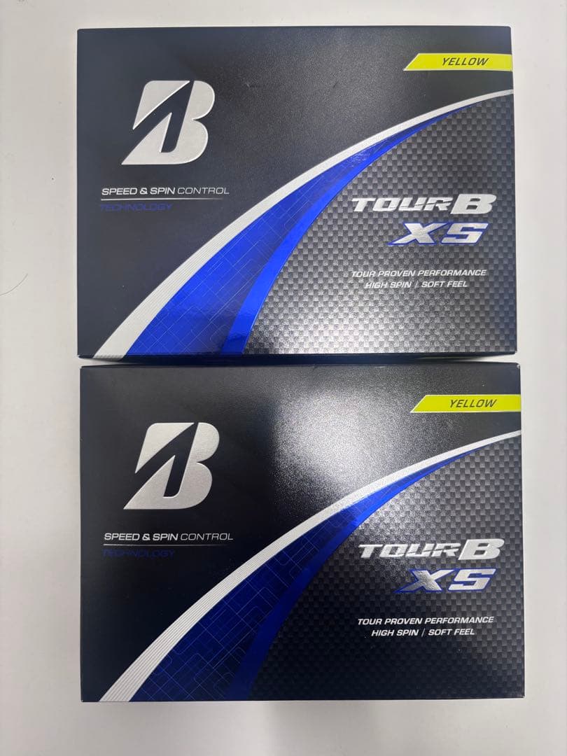 ブリヂストン TOUR B XS 2024 YELLOW 2ダース