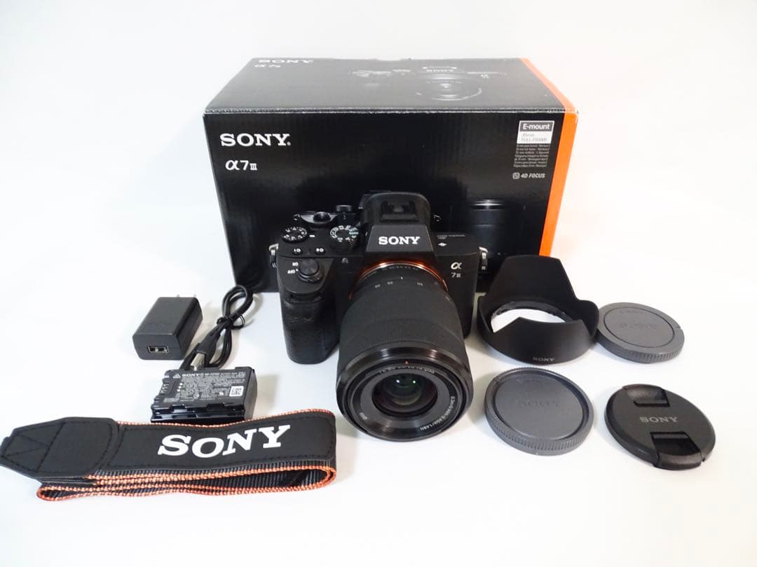 【ショット:6,202回】 SONY 7M3 α7 Ⅲ 28-70 レンズセット
