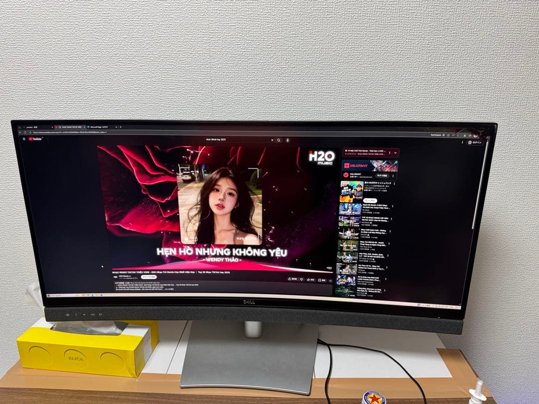 ジャンク品　Dell C3422WE 34.14インチ 曲面 モニター