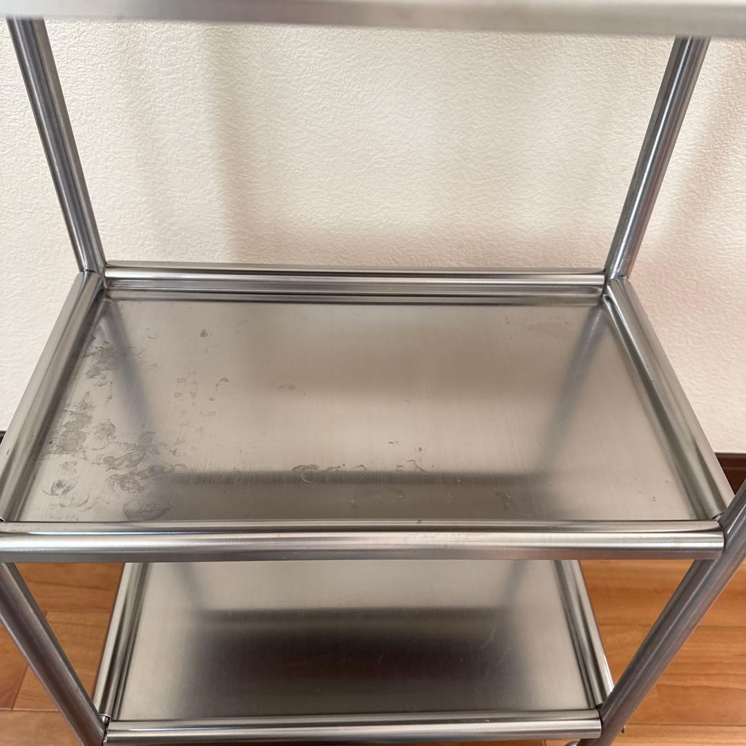 IKEA GRUNDTAL ステンレスワゴン キッチンワゴン オールドイケア