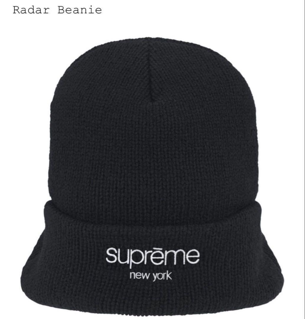 帽子 Supreme Radar Beanie Black