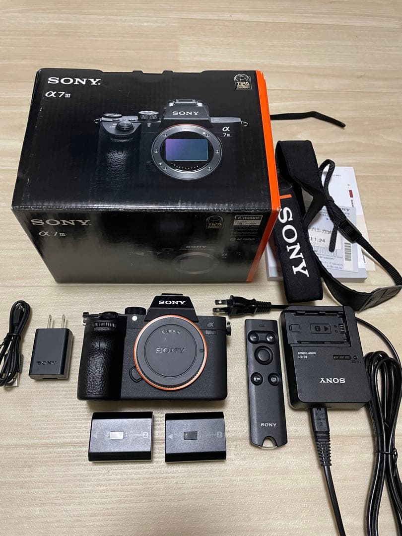 【NACNAC】SONY α7 III 本体 + 付属品