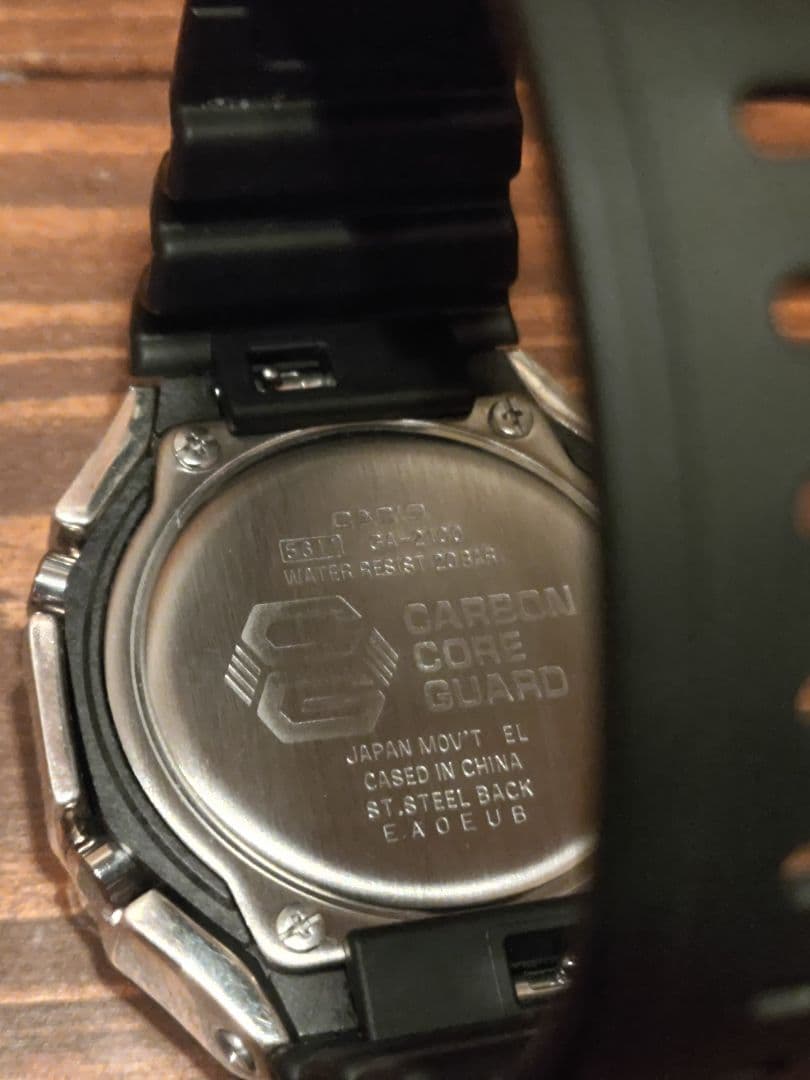 GA-2100-1AJF silver925 純銀 スターリングシルバー ベゼル