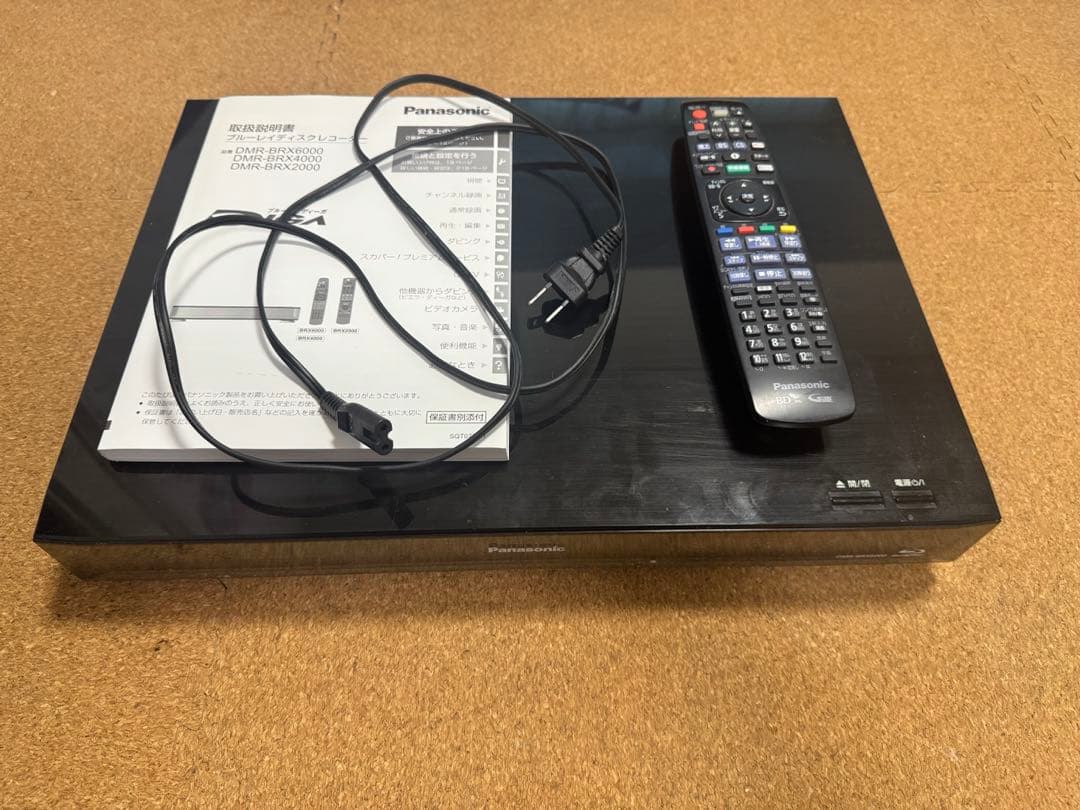 ジャンク品 Panasonic DMR-BRX6000
