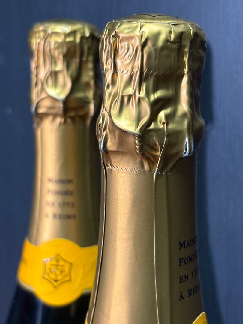 ヴーヴイエロー　750ml 2本まとめ　シャンパン