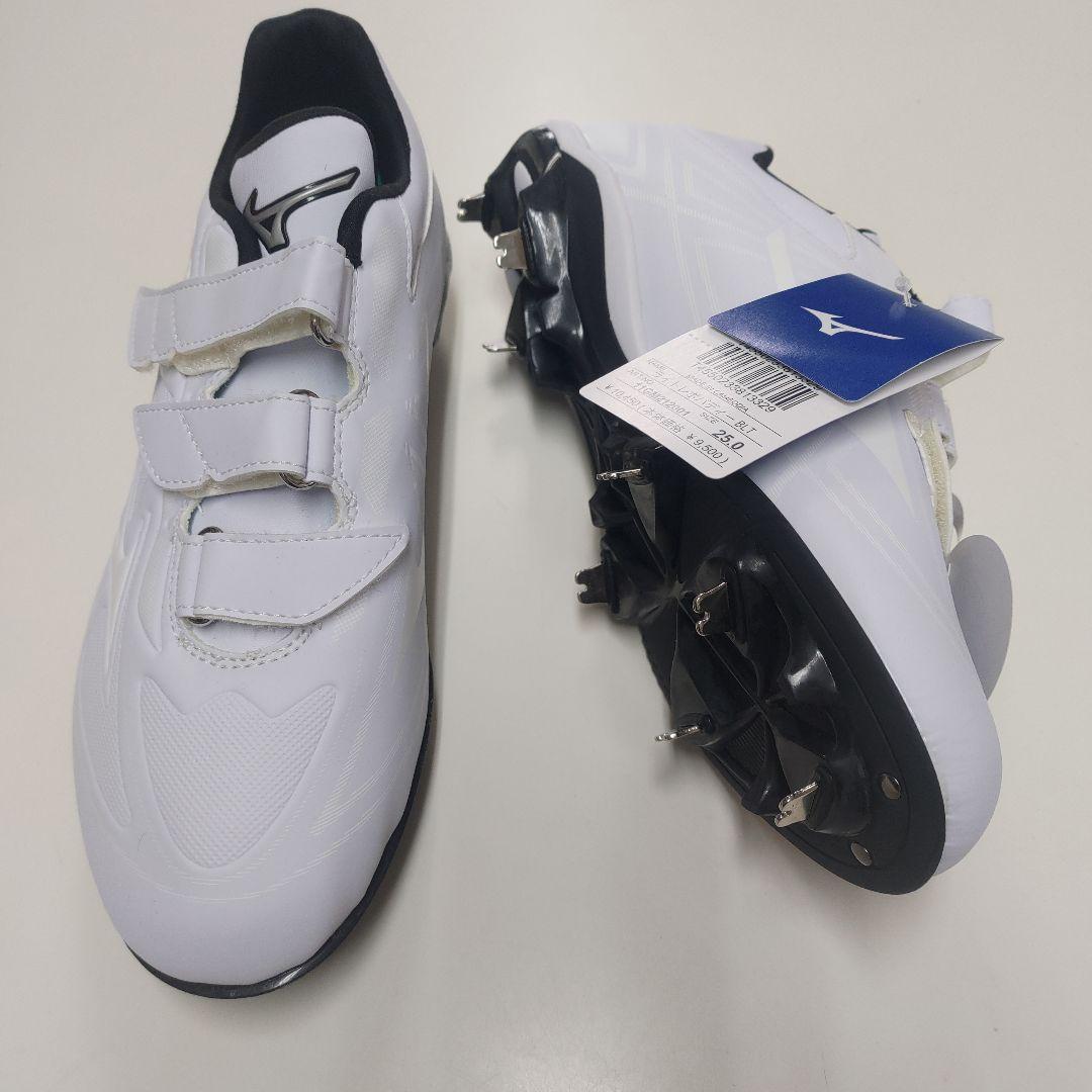 【新品】野球スパイク　250　ミズノ　ライトレボバディー　11GM212001
