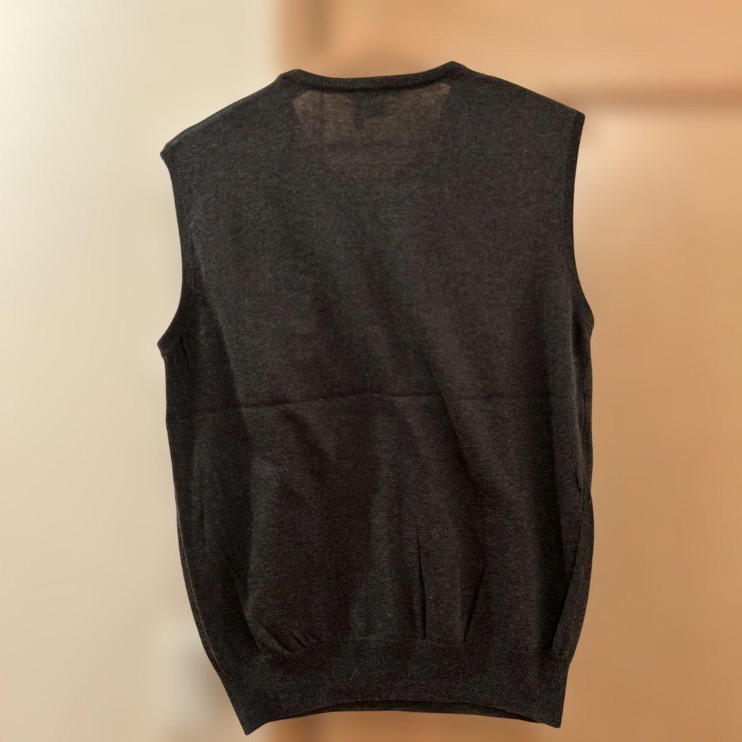 HELMUT LANG 本人期 ダークグレー ノースリーブベスト