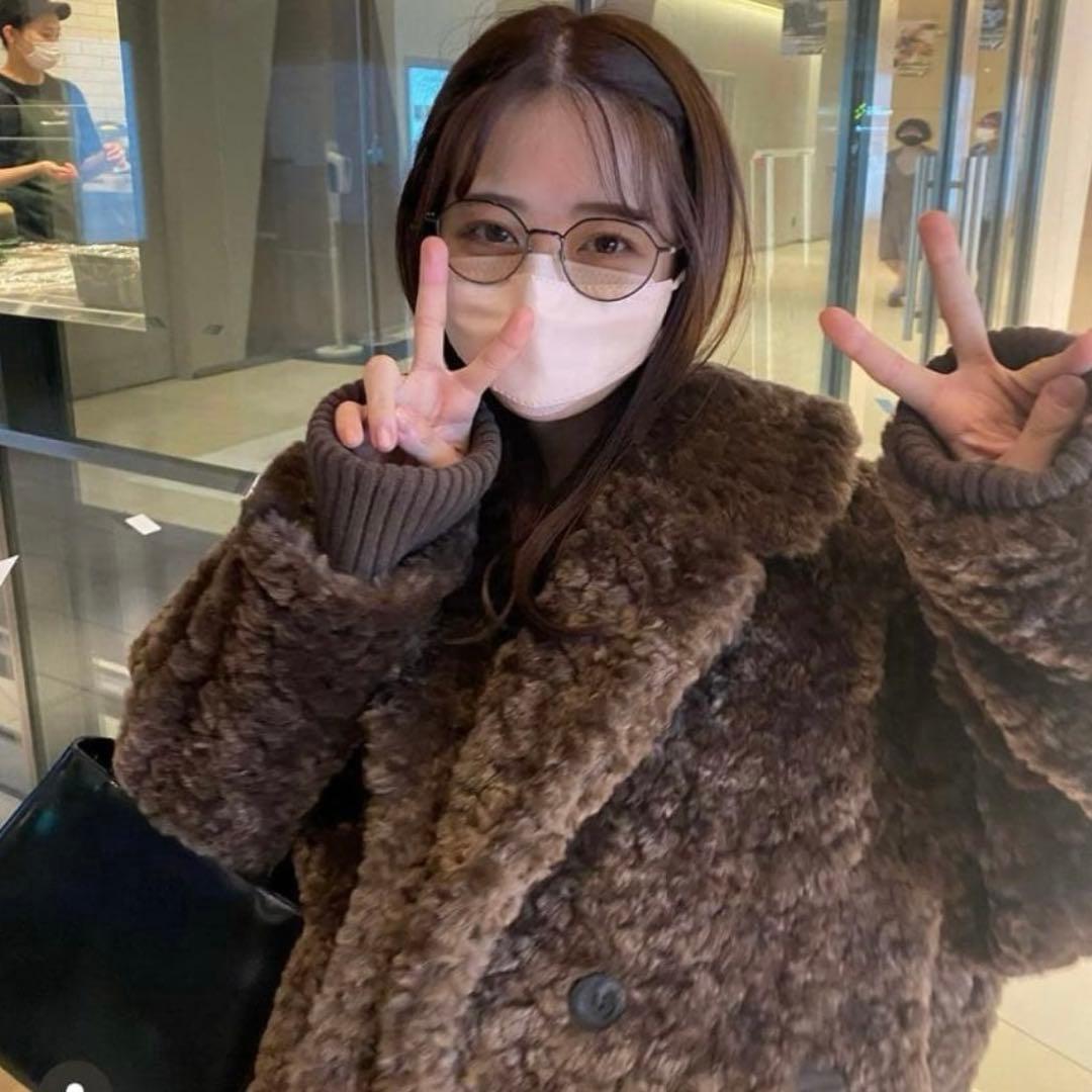 ファーコート　pinue ピヌエ　もこもこファージャケット