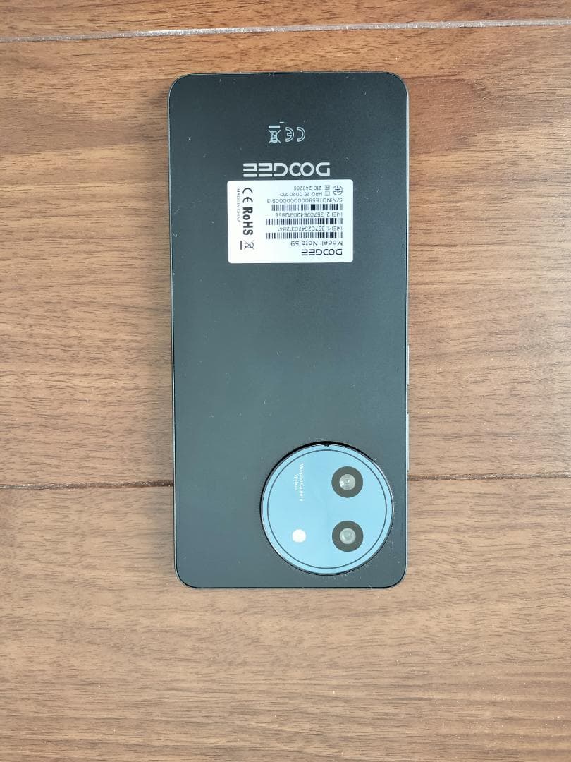 スマートフォン本体 DOOGEE Note59 5G