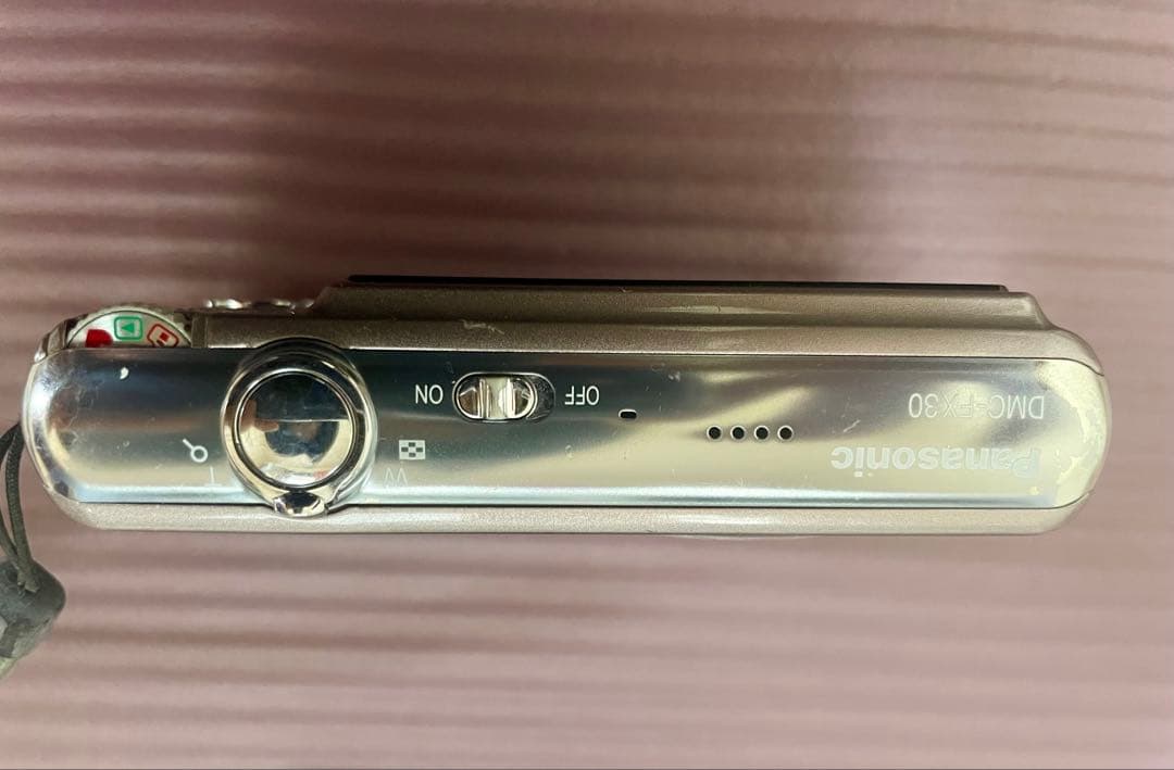 【動作確認済み】Panasonic LUMIX DMC-FX30 付属品付