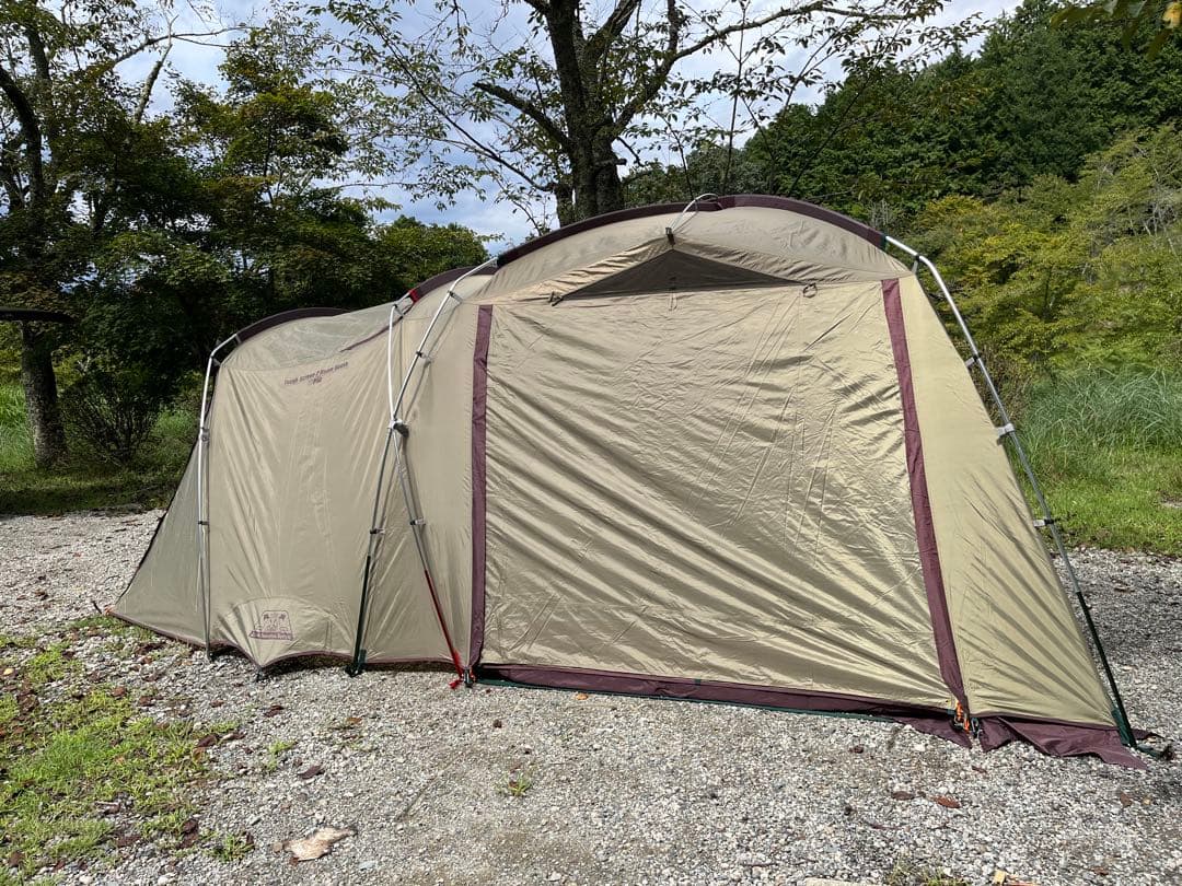 タフスクリーン2ルームハウスナチュラム限定カラーインナーマット、グランドシート付