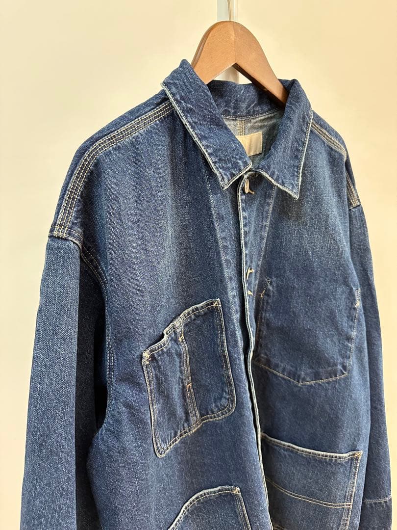 Plage新品紙タグ付き⭐️coverallデニムカバーオールジャケット