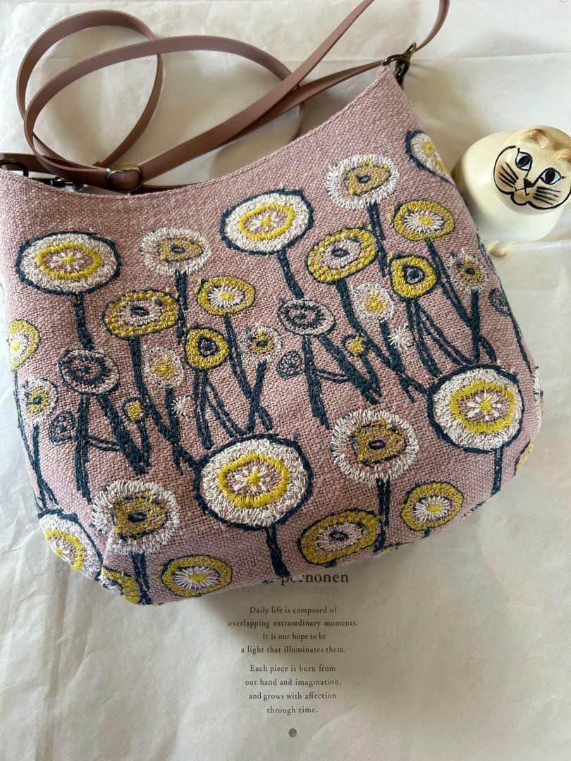 ミナペルホネン★path×forest tileショルダーポシェットハンドメイド