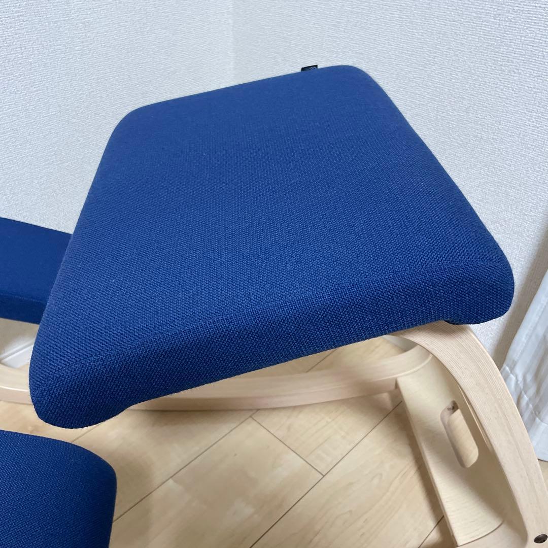 Varier Variable バランスチェア ブルー (美品・カバー付き)