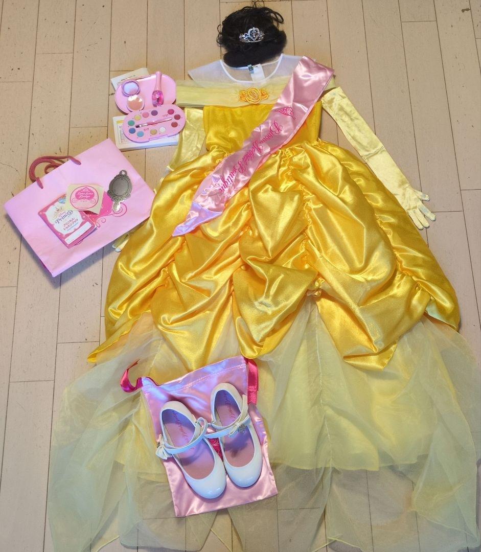 ビビディ・バビディ・ブティック♡　美女と野獣♡ベルドレス♡140♡他一式♡