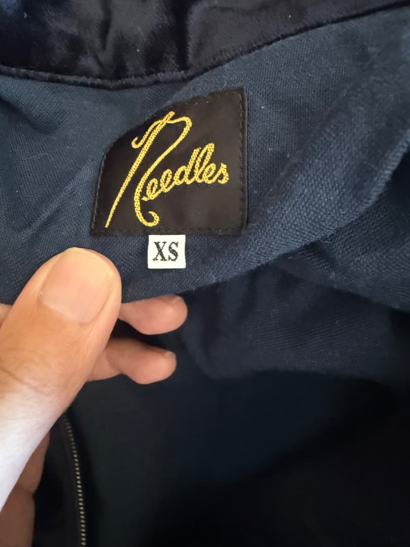 Needles × VELVET ジャンプスーツ オールインワン ネイビー XS