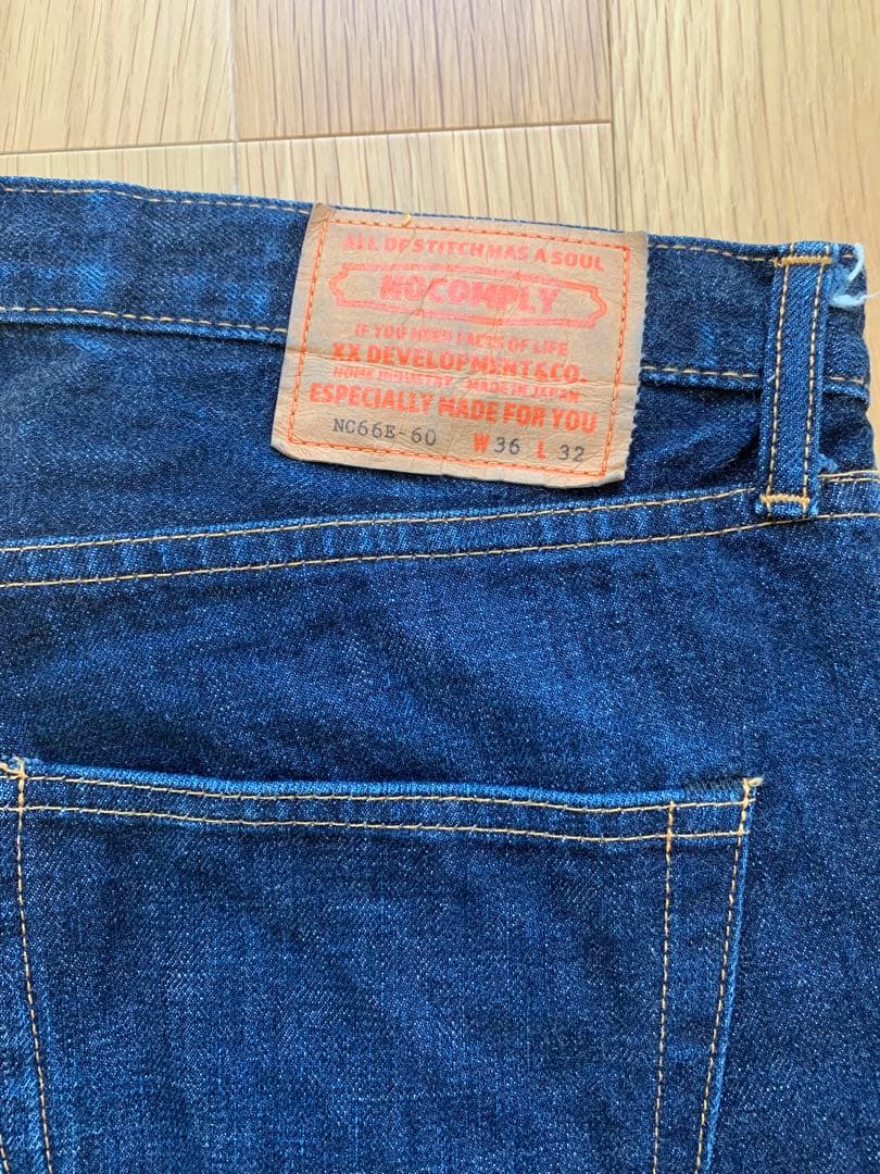 xxdevelopmentデニムNC66E-60 W36 L32