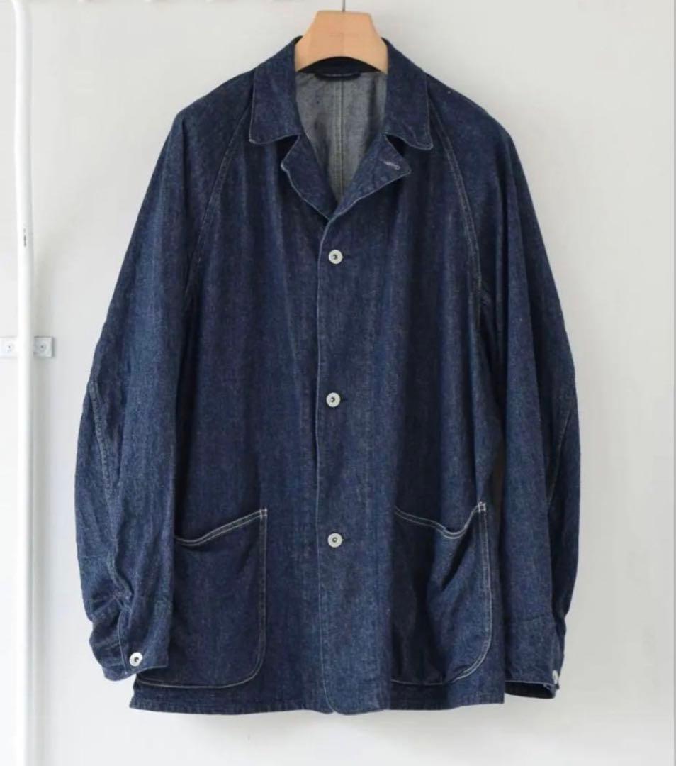 COMOLI 21SSデニムワークジャケット サイズ3