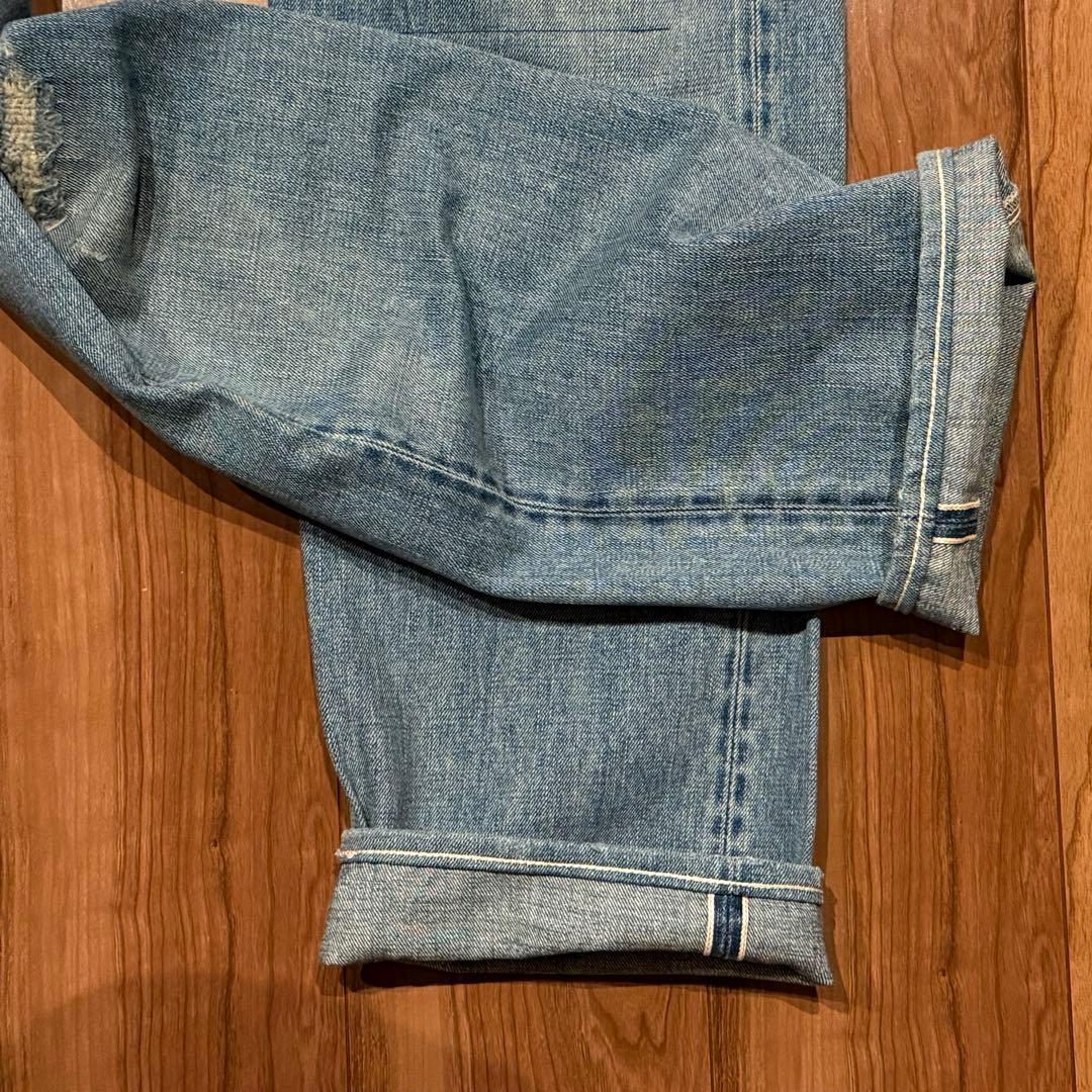 BOROデザインLEVI‘S 501XX 1966 W34鬼ヒゲ！ハチノス