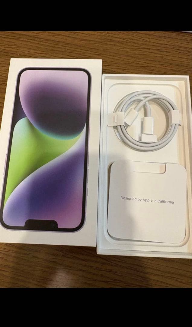 Apple iPhone 14本体 パープル　128GB